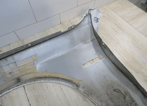 BMW F10 F11 Błotnik prawy przód przedni LLU 8