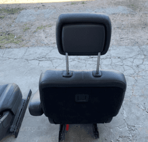 MERCEDES R 251  fotel fotele tylne skora +  alcantara czarna skóra idealne 12