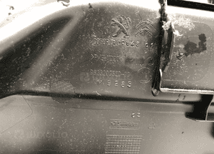 Osłona klapy bagażnika peugeot 208 ii 19- 98232025 6