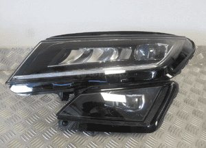 Lampa przód przednia prawa lewa skoda kodiaq full led 2016- 10
