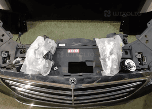 Mercedes S W222 LCI Przód Maska Zderzak Pas- 13402 5