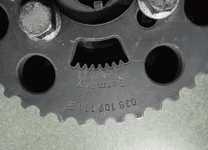 koło rozrządu wałka vw audi seat 2.0 tdi 0381009111e 2