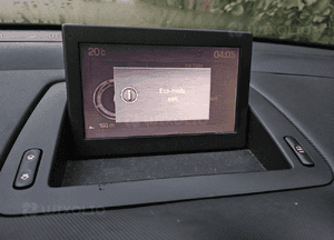 Peugeot 308 T7 3008 5008 monitor wyświetlacz radio nawigacja 96650242   ZD  96735367 ZD 3