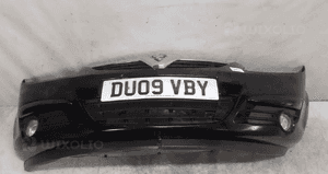 Zderzak przód przedni opel corsa d halogeny Z20R czarny 2