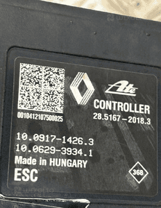 Pompa abs renault megane iv 4 476602538R org fv 3
