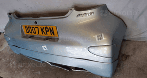 Zderzak tył tylny do toyota aygo 8R0 błękitny 3