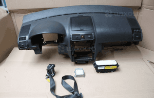 Konsola pas poduszka airbag demontaż oryginał vw touran lift 2010-2015 1