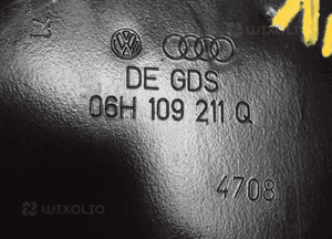 Osłona rozrządu audi 1.8 cdh 06H109211Q 3