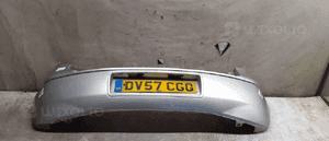 Zderzak tył tylny do mitsubishi colt 5 drzwi srebrny kod lakieru A50 1