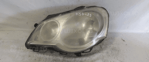 Przod przednia lampa lewa volkswagen polo 9N3 1
