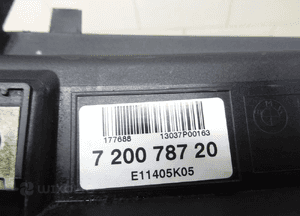 BMW 5 F10 F11 wlot powietrza  ŻALUZJA ROLETA PRZÓD 720078720 oryginał 7