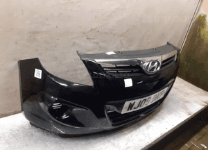 Zderzak przod przedni hyundai I20 czarny RB7 3
