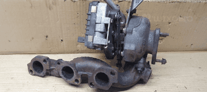 Turbina turbosprężarka turbo nastawnik kolektor Jaguar XF X250 2.7 TDV6 6R8Q-6K682-BD 6