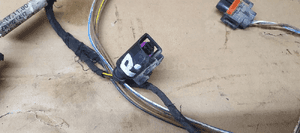 Wiązka instalacja zderzaka przód halogenów Audi A4 B6 8E0971095 4