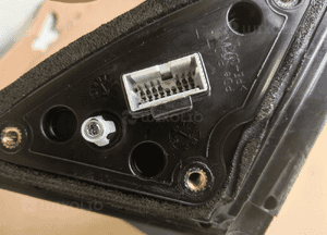 LUSTERKO LEWE ZEWNĘTRZE HYUNDAI I40 8 PIN 5