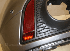 Jaguar e-pace X540 / r dynamic zderzak tył tylny 4xPDC odblaski oryginał 10