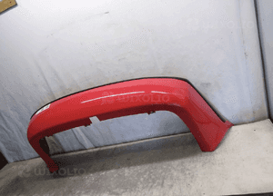 Zderzak tył tylny skoda fabia i 1 kombi 8151 czerwony 3