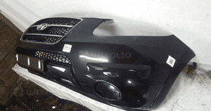Zderzak przód przedni do hyundai santa fe halogeny czarny 4
