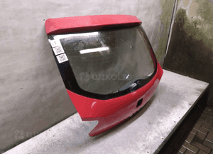 Klapa bagażnika tył tylna seat ibiza 4 iv 6J LS3H czerwona 3