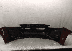 Zderzak przód przedni do mazda 3 iii bl 2 gen. lift fl 27A bordo bordowy halogeny 7