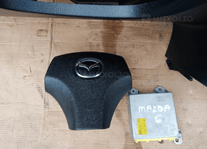 Konsola Airbag pasy Mazda 6 Lift poduszki komplet 7