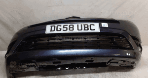 Zderzak przód przedni citroen C4 grand picasso kenc fiolet fioletowy halogeny 1