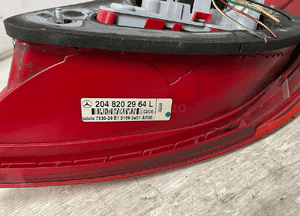 Lampa lewa tylna tył mercedes W204 A2048202964L 10