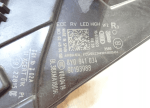 Audi A3 8Y0 lampa prawa przód full led 8Y0941034 10