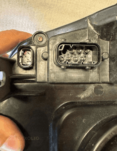 Bmw 5 E60 E61 lampa prawa i lewa H7 led reflektor 4