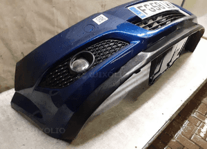 Zderzak przód przedni opel astra h 3 iii lift fl Z21B granat granatowy halogeny 2