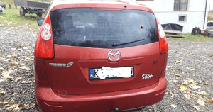 Mazda 5 05-10 Klapa z szyba tylna tył kolor 1