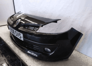 Zderzak przód przedni renault clio 3 iii NV676 czarny halogeny 2