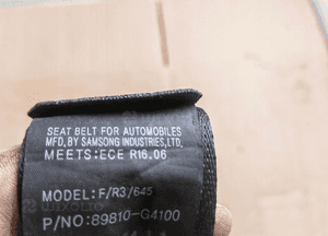 Pas bezpieczeństwa lewy tył tylny 89810-G4100 hyundai I30 3 iii 3