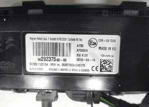 MODUŁ STEROWNIK BLUETOOTH PEUGEOT 208 I 9829237580 2015-2019 LIFT 4