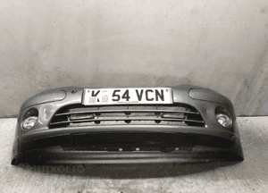 Zderzak przód przedni do citroen C3 lift fl i szary halogeny posiada wgniecenie 5