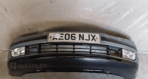 Zderzak przód przedni skoda octavia 2 ii 9151 szary halogeny spryskiwacze lamp xenon 1
