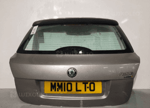 Klapa tył tylna bagażnika skoda fabia ii 2 9202 złota piaskowa hb hatchback 5