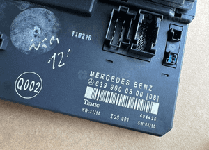 Mercedes VITO VIANO 639 moduł sam komfort   bsi a6399000800 a6395450801 3