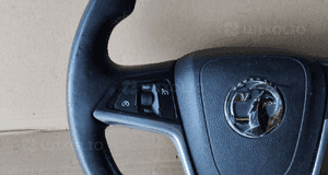 Kierownica kompletna skóra multifunkcja opel insignia oryginał 3