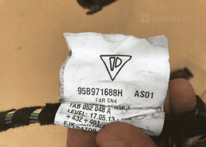 Wiązka instalacja drzwi prawa przód tył Porsche Macan 95B971029AS 95B971030BC 9