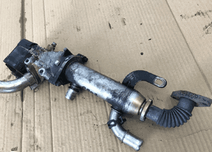 Chłodnica chłodniczka spalin zawór egr Peugeot Citroen 2.0 hdi 9645689780 6