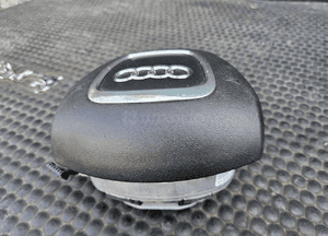 Kierownica Czarna Skóra Multifunkcja Air Bag Poduszka Wtyczka AUDI A4 B8 A5 A6 33