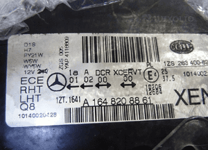 Mercedes gl 164 xenon prawy A1648203261 lampa eu 9