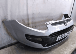 Zderzak przód przedni fiat grande punto evo 296/A biały halogeny 2