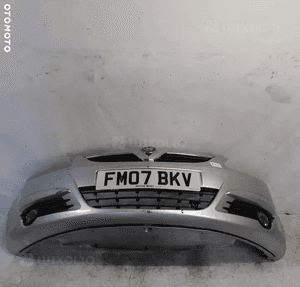 Zderzak przód przedni do opel corsa d Z157 srebrny halogeny 1