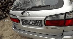 Mazda 626 GW 97-02 KOMBI Zderzak tylny tył pas hak szyba drzwi w kolor 22V 2