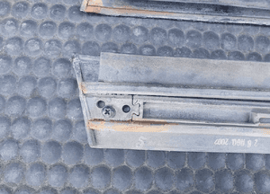 Listwa Listwy Dolne Drzwi Ciemnoszare Audi A4 B6 Sedan Kombi 30