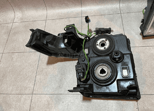 Jeep commander xk xh lampy przód oryginał uk ładne 16