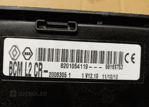 Moduł sterownik komfortu BCM Renault Clio III 8201054119 4