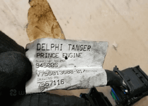 Wiązka instalacja silnika Peugeot 308 T7 1.6 THP V756813680 8